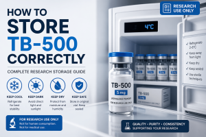 How to Store TB-500 Correctly: Complete Research Storage Guide